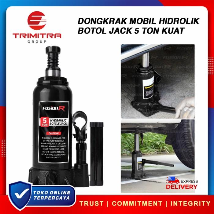 Gambar Dongkrak Mobil 5 Ton Hidrolik Jack Universal Murah Kuat Truk, Mobil - Random dari Motocraft IDN Kab. Tangerang Tokopedia