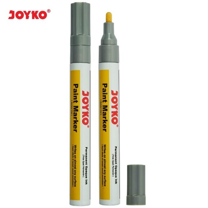 Gambar Spidol Silver Round Tip Paint Joyko PTM-44 [Permanen/1 pcs] dari Aksesoren Kab. Indramayu Tokopedia