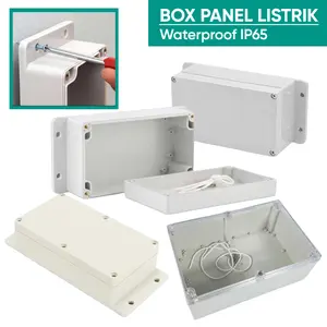 Duradus Box Panel Listrik Outdoor Kotak Terminal Kabel Junction ABS Anti Air Waterproof IP65