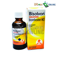Gambar BISOLVON SOLUTION BOTOL 50ML dari Apotek Tentram Kelapa Dua Kab. Tangerang 2 Tokopedia