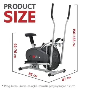 BG SPORTS SEPEDA STATIS AIR BIKE 8701