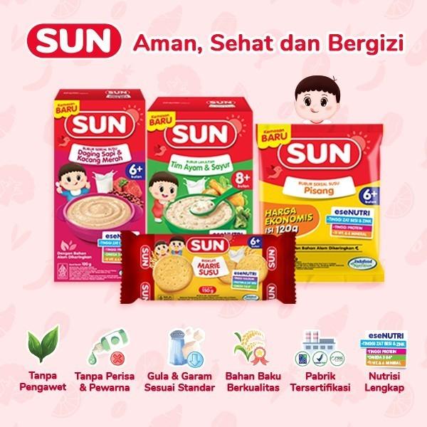 SUN BUBUR SEREAL SUSU PISANG SACHET 20 GR X 1 PCS 1