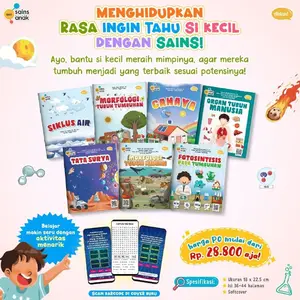 Cetak Ulang Seri Sains Cetakan Ke-2 | Kumpulan Sains Anak