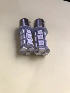 HARGA SEPASANG (2 pcs) Bayonet kaki 2 Lampu Rem Truk Bis 24 Volt 18 Led