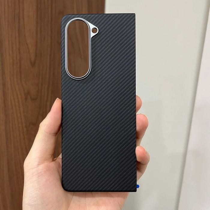 Magnet 600D Aramid Carbon Fiber Phone Case For Samsung Galaxy Z Fold 5 Magsafe