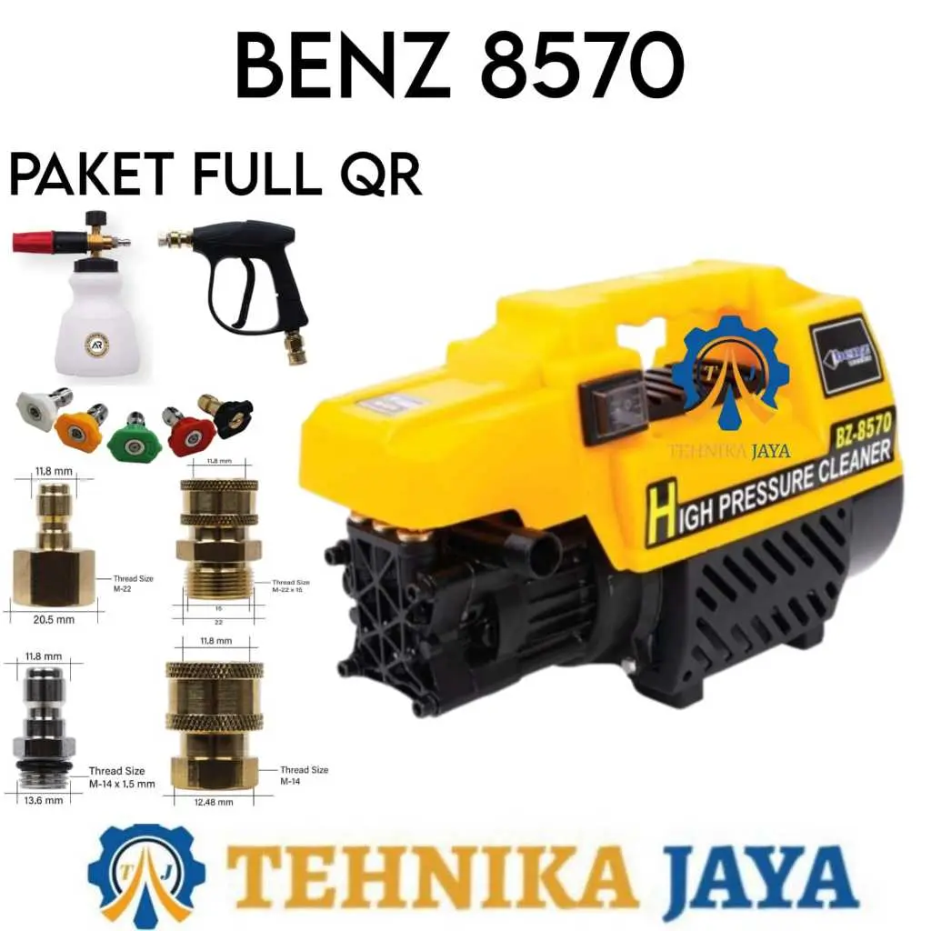 Baru Jet Cleaner BENZ 8570 Mesin Cuci Steam Motor Mobil AC BZ-8570
