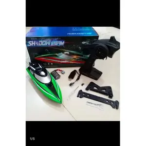 Ready RC boat 2101 Vhull Racing Shadow Strom Kapal RC Balap RTR