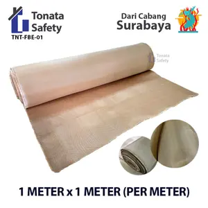 Fire Blanket Roll HT800 / Selimut Api 1 Meter x Per Meter / Eceran