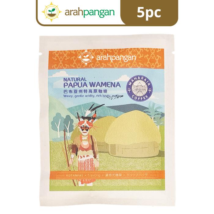 Gambar Drip Coffee PAPUA WAMENA Kopi Tanpa Ampas Maharaja dari Arah Pangan Kota Tangerang Selatan Tokopedia