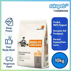 Nature Bridge Joy Puppy Dog  Food Makanan Anjing 10kg