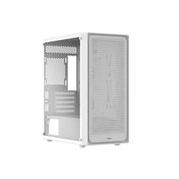 Gambar OCYPUS Gamma C50 High-Airflow Front Panel Micro ATX PC Case Side Tempered Glass - Putih - Hitam dari Starcomp Purwokerto Kab. Banyumas 3 Tokopedia