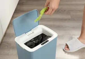 MUMPUNG MURAH Tempat Sampah Tong Sampah Sensor Otomatis Touchless 14 L - Random tbk