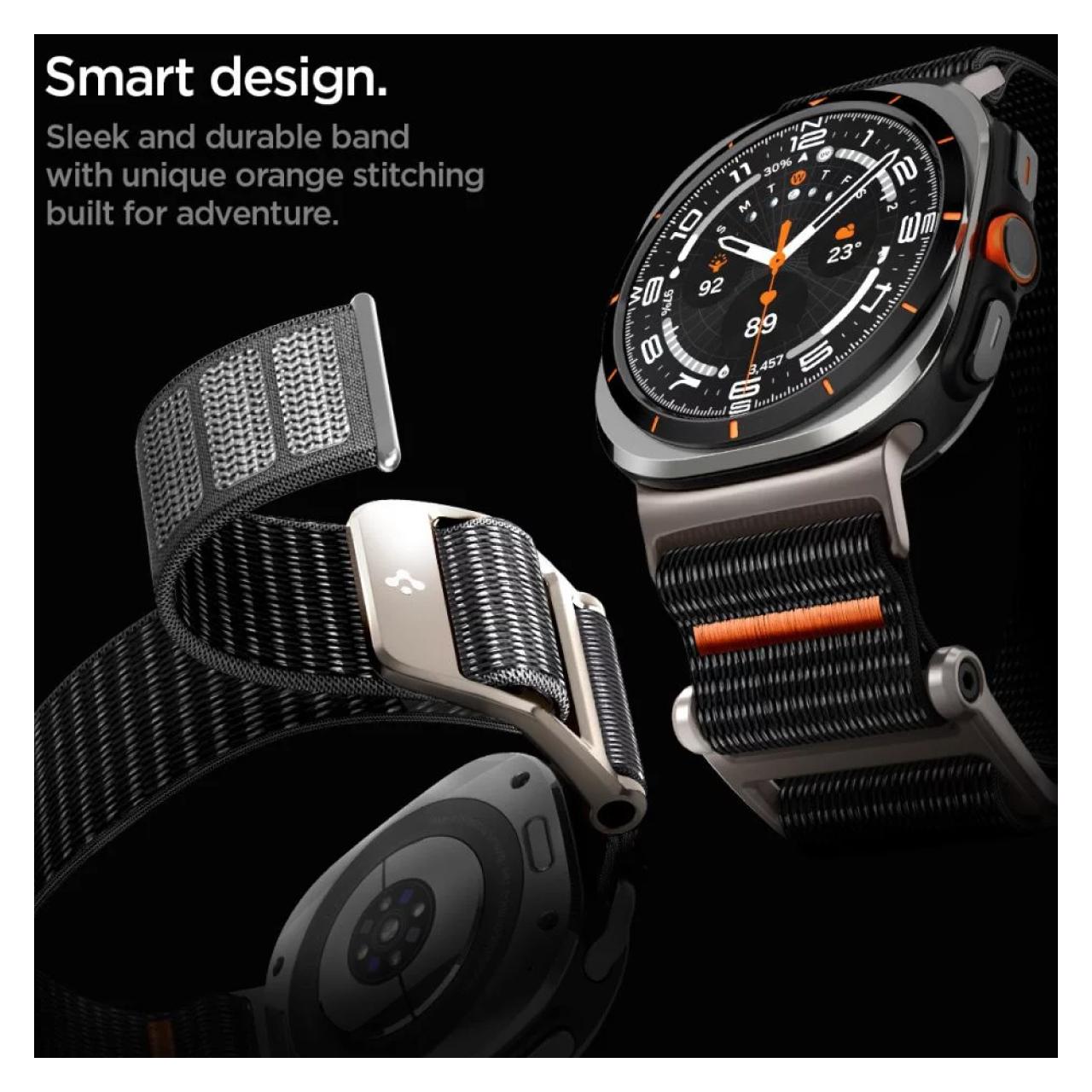 Spigen Galaxy Watch Ultra (47mm) Strap DuraPro Flex - Black AMP08773