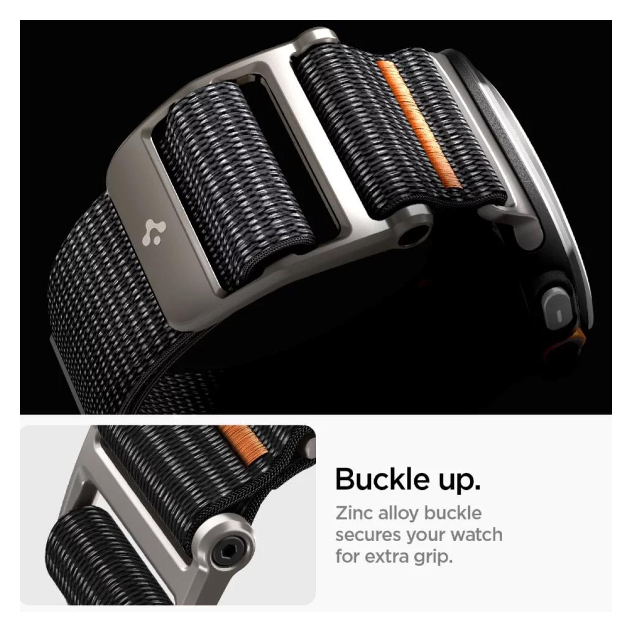 Spigen Galaxy Watch Ultra (47mm) Strap DuraPro Flex - Black AMP08773