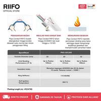 Gambar RIIFO Coupling Fitting Conduit 20mm F20-S20x20 [PVC Conduit] dari RIIFO Indonesia Kota Tangerang 2 Tokopedia