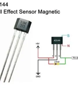 HALL EFFECT SENSOR A3144 Modul
