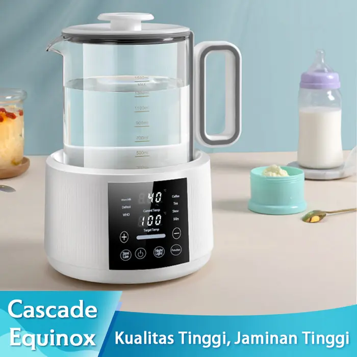 TERBARU SMART ELECTRIC KETTLE 1.5L KETTLE LISTRIK TEKO BABY DEWASA KOPI TEH GOOD PRODUK SIAP KIRIM