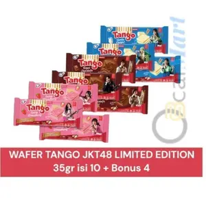 WAFER TANGO 35gr 1 Pack isi 10 Pcs Bukan JKT48