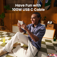 Gambar UGREEN CABLE SMART DISPLAY UNO SERIES PD TYPE C TO TYPE C 100W - 35512 / 35501 - 35512 2M dari GGSTORESBY Kota Denpasar 2 Tokopedia