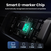 Gambar UGREEN CABLE SMART DISPLAY UNO SERIES PD TYPE C TO TYPE C 100W - 35512 / 35501 - 35512 2M dari GGSTORESBY Kota Denpasar 4 Tokopedia