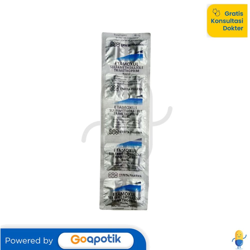 ETAMOXUL 400/80 MG STRIP 10 KAPLET