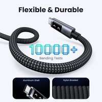 Gambar UGREEN CABLE SMART DISPLAY UNO SERIES PD TYPE C TO TYPE C 100W - 35512 / 35501 - 35512 2M dari GGSTORESBY Kota Denpasar 3 Tokopedia