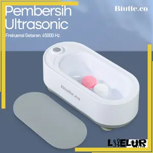 Biutte.co Pembersih Kacamata Perhiasan Ultrasonic Cleaning Machine 28W - KL7 Lhelur