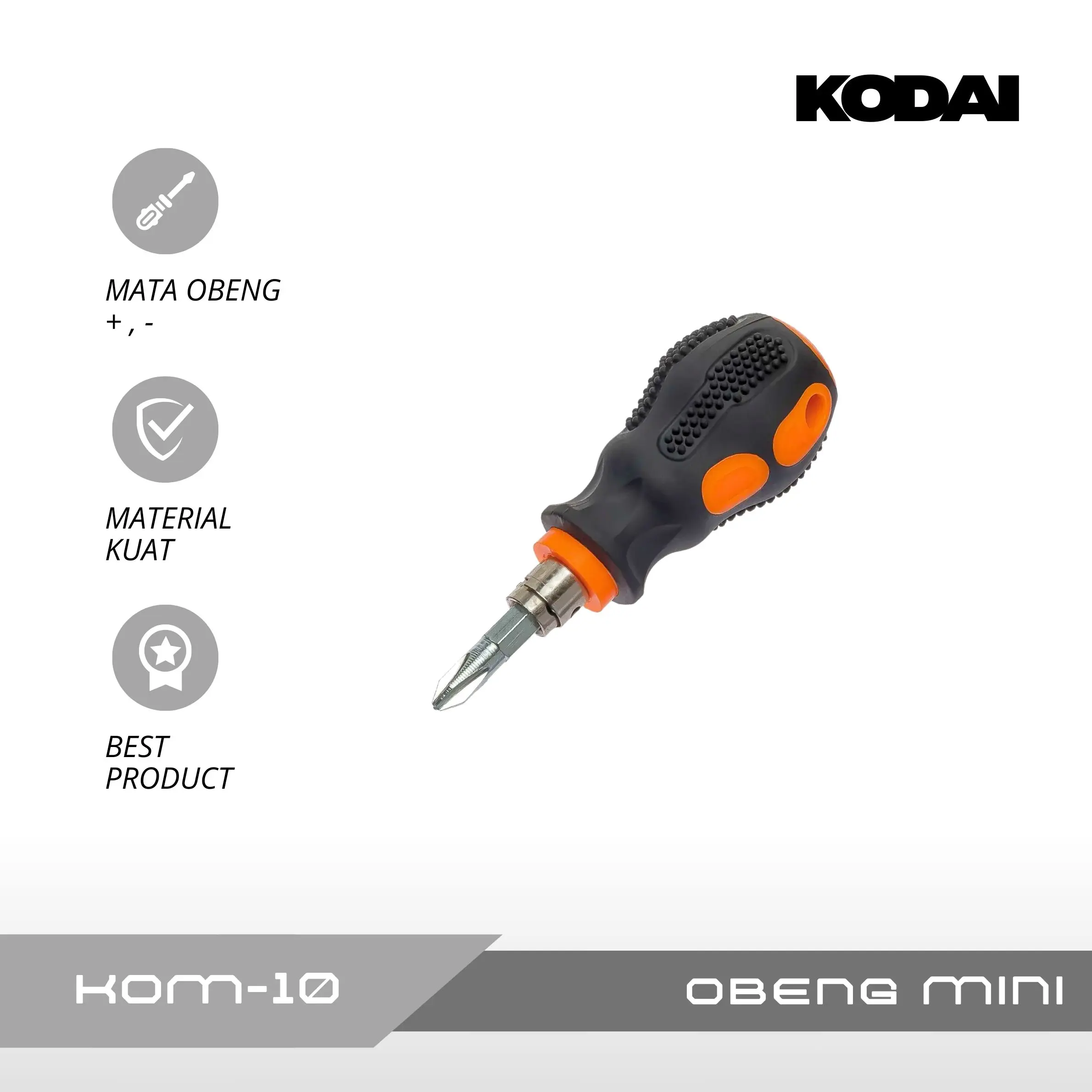 ADY Obeng Mini 2in1 / Obeng Cebol Serbaguna / Obeng kecil Mata Bolak Balik