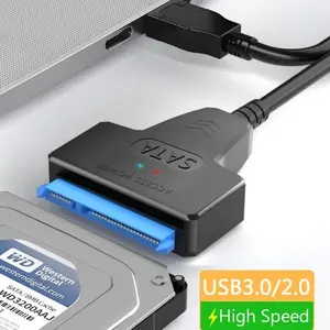 Sata to USB 3.0/2.0 Cable up to 6Gbps for 2.5 inch external HDD SSD