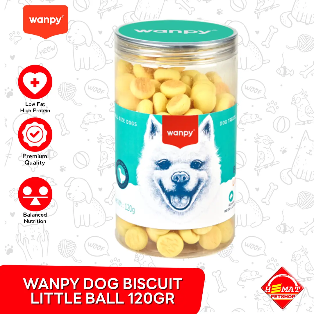 Wanpy Dog Biscuit Treats Snack Camilan Anjing