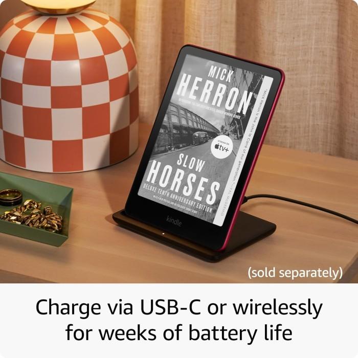 All-new Amazon Kindle Paperwhite Signature Edition (32 GB) – Our fastest Kindle with auto-adjusting front light, wireless charging, and weeks of battery