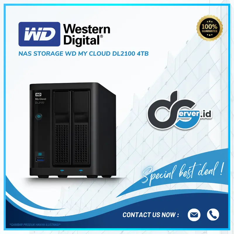 NAS Storage WD My Cloud DL2100 4TB 0