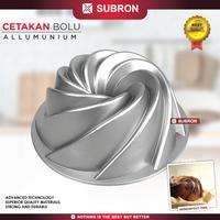 Gambar SUBRON  Loyang Cetakan Kue Basah Bolu Puding 24cm Premium Almunium - Pumpkin Pan dari SUBRON KITCHENWARE Kab. Bandung 3 Tokopedia