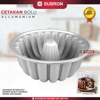 Gambar SUBRON  Loyang Cetakan Kue Basah Bolu Puding 24cm Premium Almunium - Pumpkin Pan dari SUBRON KITCHENWARE Kab. Bandung 2 Tokopedia