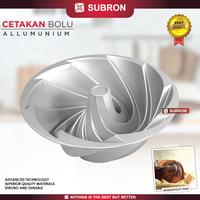 Gambar SUBRON  Loyang Cetakan Kue Basah Bolu Puding 24cm Premium Almunium - Pumpkin Pan dari SUBRON KITCHENWARE Kab. Bandung 4 Tokopedia