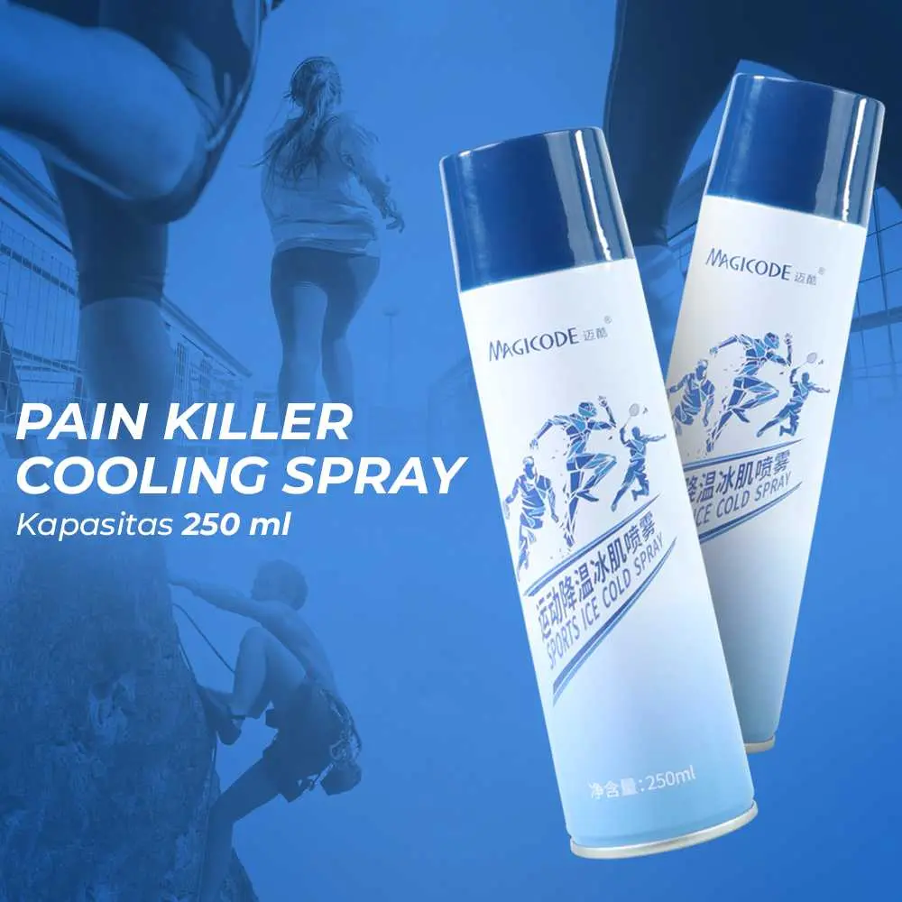 ZS - MAGICODE Semprotan Pereda Nyeri Pain Killer Cooling Spray 250 ml