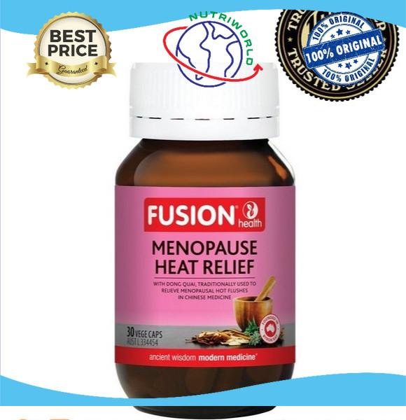 FUSION HEALTH MENOPAUSE HEAT RELIEF - 30 caps