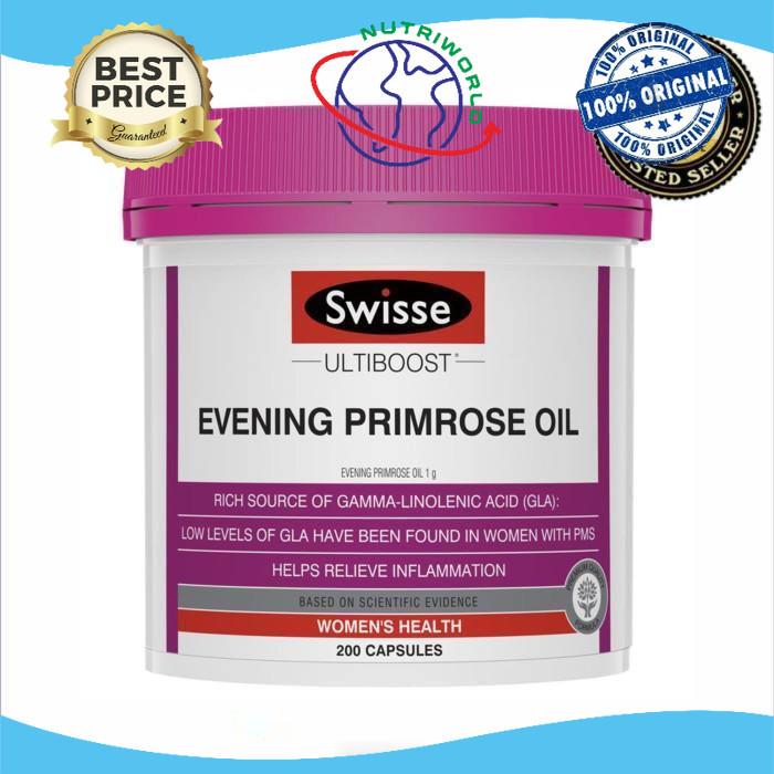Swisse Ultiboost Evening Primrose Oil 200 Capsules