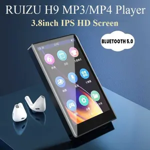 Bluetooth 5.0 HiFi DAP MP4 Player Touchscreen 16GB 1000mAh H9 Ruizu
