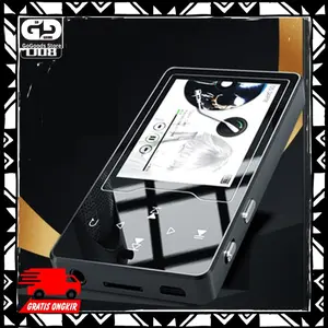 HiFi DAP MP3 Player 2.4 Inch Screen 8GB 500mAh Hitam D08 Ruizu D08