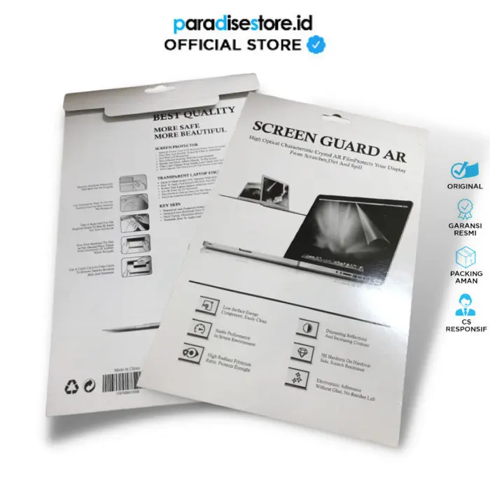 Gambar Antigores Screen Protector Premium 14 inch 15 inch - Antiglare / Dove - 14 Inch dari paradisestore.id Kota Administrasi Jakarta Barat 2 Tokopedia