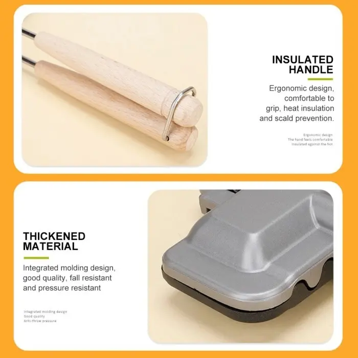 double-sided sandwich baking pan  ORIGINAL HC 4