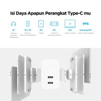 Gambar Charger INNERGIE C6 Duo 63W Type C 2 Port PD 3.0 PPS SFC Fast Charging dari LINDY INDONESIA Kota Administrasi Jakarta Barat 3 Tokopedia