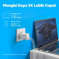 Gambar Charger INNERGIE C6 Duo 63W Type C 2 Port PD 3.0 PPS SFC Fast Charging dari LINDY INDONESIA Kota Administrasi Jakarta Barat 2 Tokopedia
