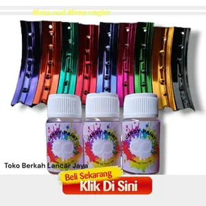 Cat Candy PEWARNA LOGAM CHROME CANDY PAINT pelapis INSTAN OLES