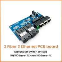 Gambar Media Converter 2 Port FO 3 Port LAN 10/100M Board Only dari eterlink.id Kab. Sidoarjo 5 Tokopedia