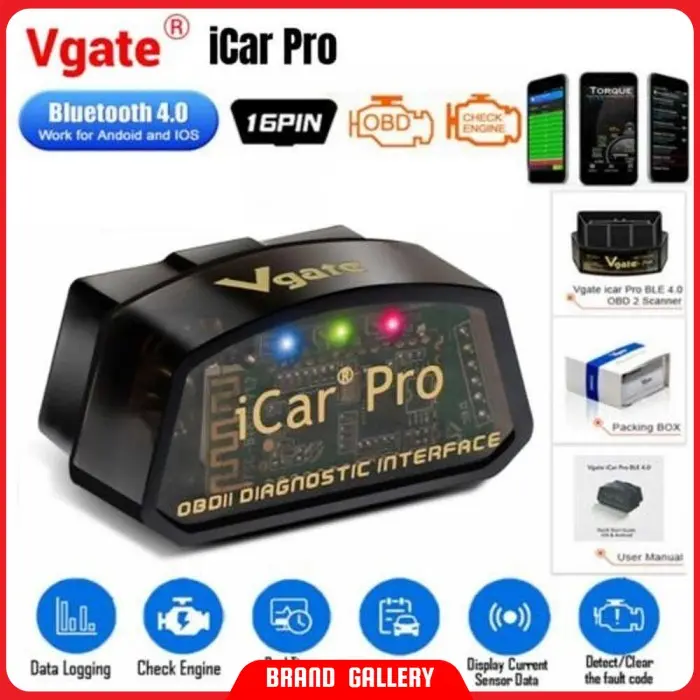 Scanner Code Reader Bluetooth 4.0 Diagnostic Tool - ELM327