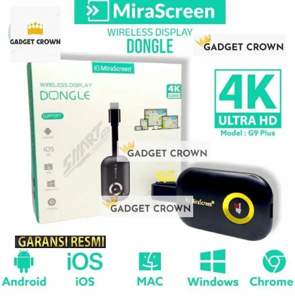 HDMI Wireless Display Dongle Wifi Cast 4K Mirascreen Anycast Ezcast G9