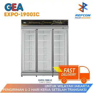 GEA Display Cooler EXPO 1900 IC / EXPO 1900IC / EXPO1900IC Low-E Glass