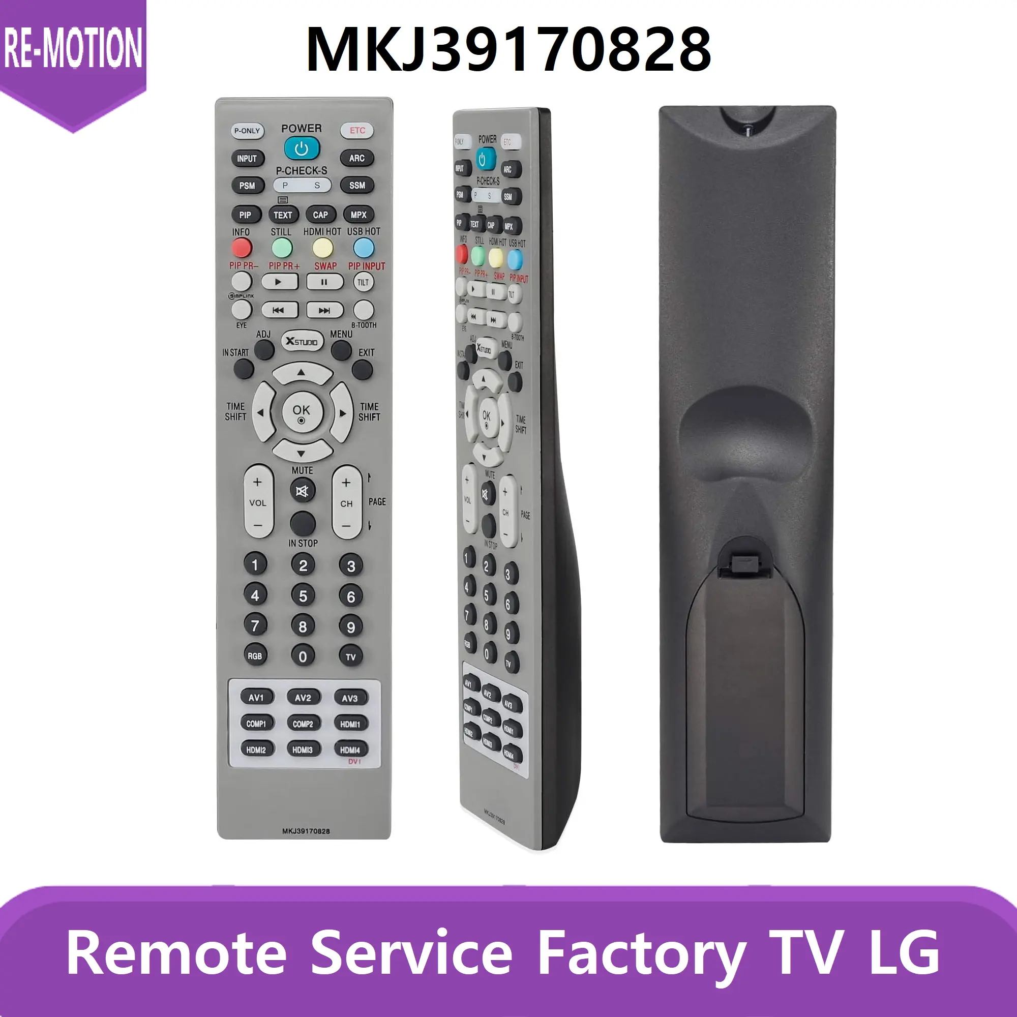 Remote Service LG TV Factory SVC REMOCON REMOT MASTER MKJ39170828
